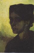 Vincent Van Gogh Head of a young peasant woman with a dark hood Germany oil painting artist